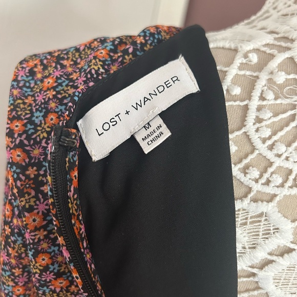 LOST + WANDER Love in Bloom Long Sleeve Maxi Dress - Picture 8 of 14